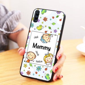 Nana Grandma Mommy Cartoon Happy Kids Personalized Phone Case
