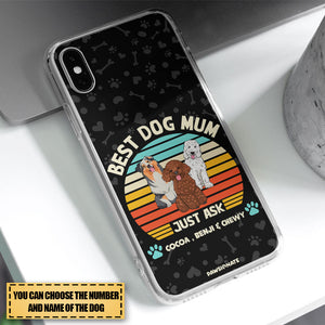 Best Dog Mom/Dad Ever - Personalized Custom Phone Case