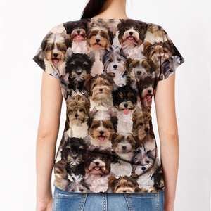 Unisex T-shirt-You Will Have A Bunch Of Biewer Terriers - Tshirt V1