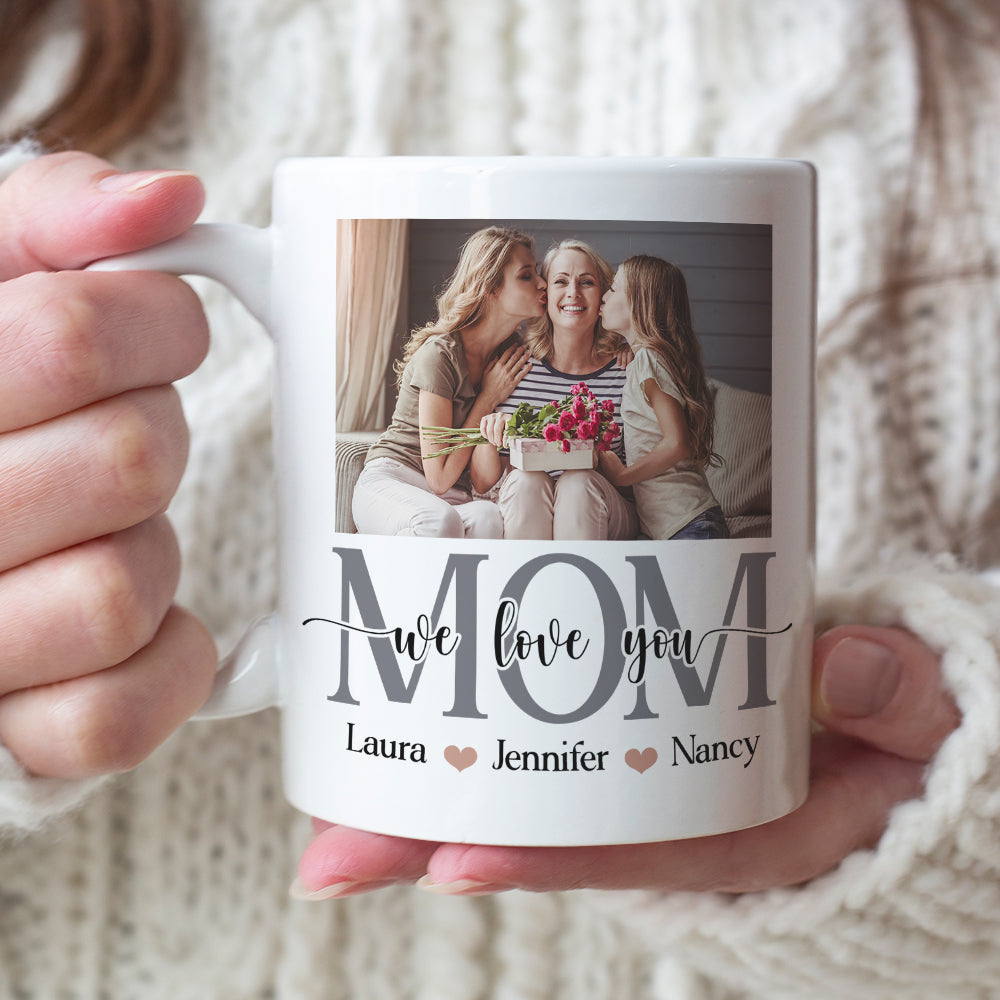 I Love You, Mom, Personalized Mug, Gift For Mother's Day