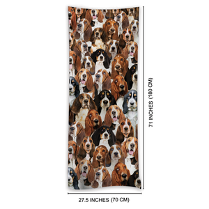 You Will Have A Bunch Of Basset Hounds - Scarf V1