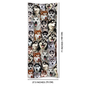 You Will Have A Bunch Of Huskies - Scarf V1