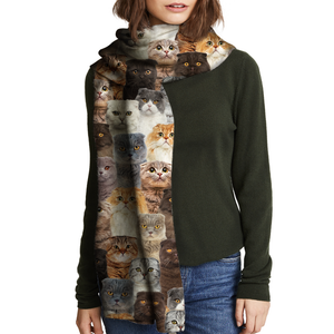 You Will Have A Bunch Of Scottish Fold Cats - Scarf V1