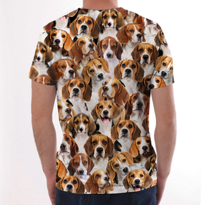 Unisex T-shirt-You Will Have A Bunch Of Beagles - Tshirt V1