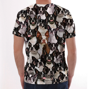 Unisex T-shirt-You Will Have A Bunch Of Boston Terriers - Tshirt V1
