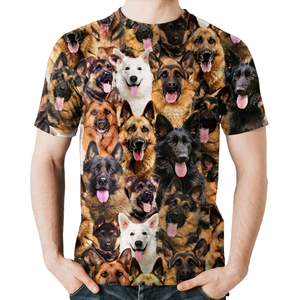 Unisex T-shirt-You Will Have A Bunch Of German Shepherds - Tshirt V1