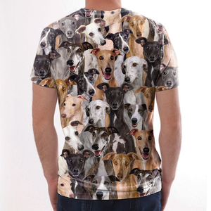 Unisex T-shirt-You Will Have A Bunch Of Greyhounds - Tshirt V1