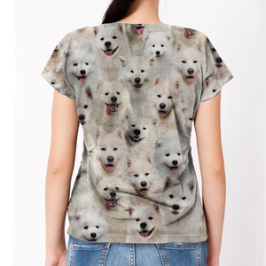 Unisex T-shirt-You Will Have A Bunch Of Samoyeds - Tshirt V1