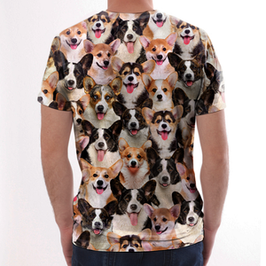Unisex T-shirt-You Will Have A Bunch Of Welsh Corgies - Tshirt V1