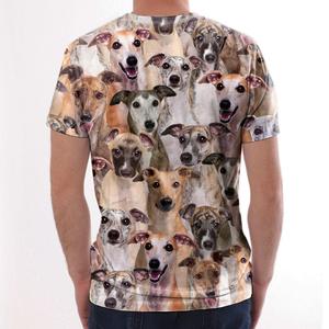 Unisex T-shirt-You Will Have A Bunch Of Whippets - Tshirt V1