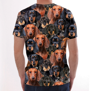 Unisex T-shirt-You Will Have A Bunch Of Dachshunds - Tshirt V1