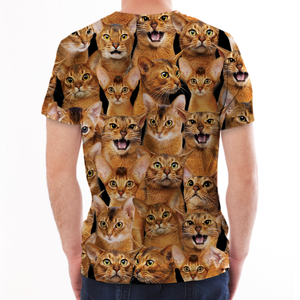 Unisex T-shirt-You Will Have A Bunch Of Abyssinian Cats - Tshirt V1