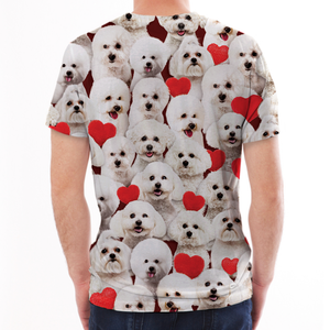 Unisex T-shirt-You Will Have A Bunch Of Bichon Frises - Tshirt V1