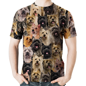 Unisex T-shirt-You Will Have A Bunch Of Cairn Terriers - Tshirt V1