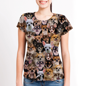 Unisex T-shirt-You Will Have A Bunch Of Chihuahuas - Tshirt V1