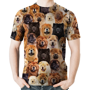 Unisex T-shirt-You Will Have A Bunch Of Chow Chows - Tshirt V1