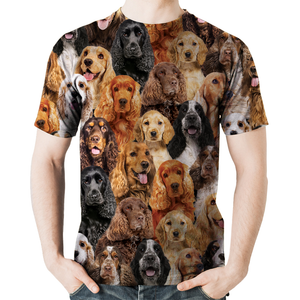 Unisex T-shirt-You Will Have A Bunch Of English Cocker Spaniels - Tshirt V1