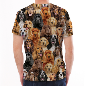 Unisex T-shirt-You Will Have A Bunch Of English Cocker Spaniels - Tshirt V1