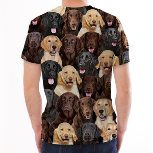Unisex T-shirt-You Will Have A Bunch Of Flat Coated Retrievers - Tshirt V1