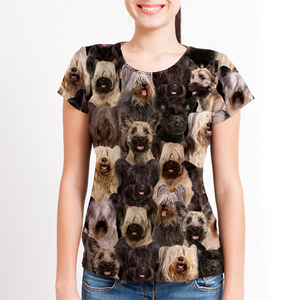 Unisex T-shirt-You Will Have A Bunch Of Skye Terriers - Tshirt V1