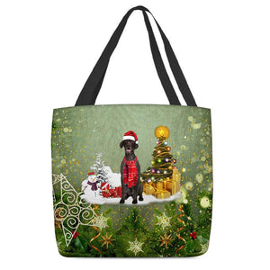 German Shorthaired Pointer Merry Christmas Tote Bag