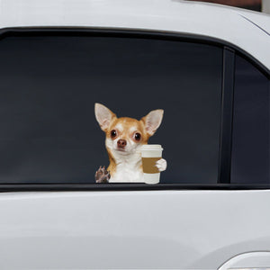 Good Morning - Chihuahua Car/ Door/ Fridge/ Laptop Sticker V2