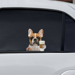 Good Morning - French Bulldog Car/ Door/ Fridge/ Laptop Sticker V5