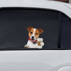 Good Morning - Jack Russell Terrier Car/ Door/ Fridge/ Laptop Sticker V1
