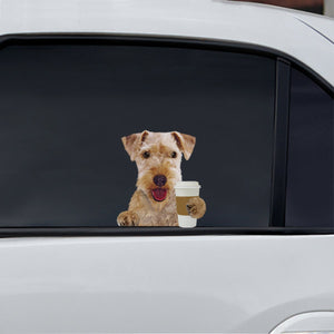 Good Morning - Lakeland Terrier Car/ Door/ Fridge/ Laptop Sticker V1