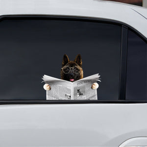 Have You Read The News Today - American Akita Car/ Door/ Fridge/ Laptop Sticker V1