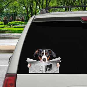 Have You Read The News Today - Appenzeller Sennenhund Car/ Door/ Fridge/ Laptop Sticker V1