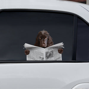 Have You Read The News Today - English Cocker Spaniel Car/ Door/ Fridge/ Laptop Sticker V1