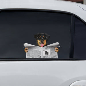 Have You Read The News Today - Hovawart Car/ Door/ Fridge/ Laptop Sticker V1
