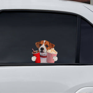 Hey Wanna Try Some - Jack Russel Terrier Car/ Door/ Fridge/ Laptop Sticker V1