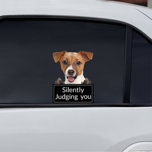 Silently Judging You - Jack Russell Terrier Car/ Door/ Fridge/ Laptop Sticker V1