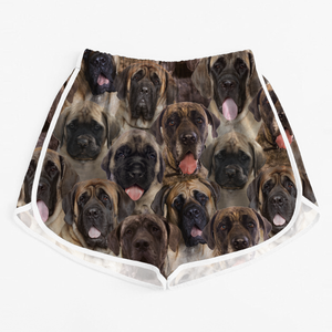 You Will Have A Bunch Of English Mastiffs - Women Shorts V1