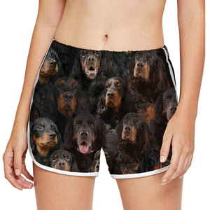 Will Have A Bunch Of Gordon Setters - Women Shorts V1