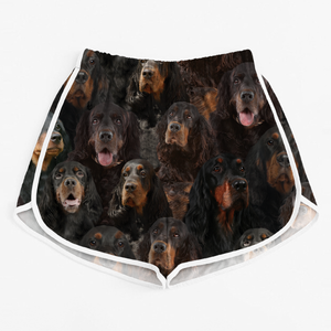 Will Have A Bunch Of Gordon Setters - Women Shorts V1