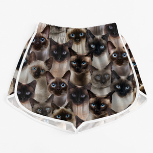 You Will Have A Bunch Of Siamese Cats - Women Shorts V1