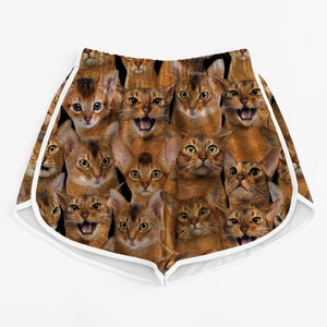 You Will Have A Bunch Of Abyssinian Cats - Women Shorts V1