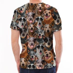 Unisex T-shirt-You Will Have A Bunch Of Australian Cattles - Tshirt V1