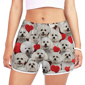 You Will Have A Bunch Of Bichon Frises- Women Shorts V1