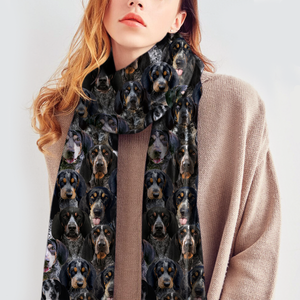 You Will Have A Bunch Of Bluetick Coonhounds - Scarf V1