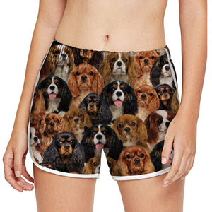 You Will Have A Bunch Of Cavalier King Charles Spaniels - Women Shorts V1