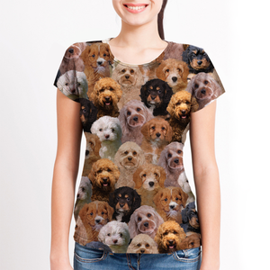 Unisex T-shirt-You Will Have A Bunch Of Cavapoos - Tshirt V1