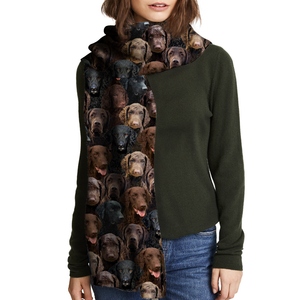 You Will Have A Bunch Of Curly Coated Retrievers - Scarf V1