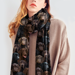 You Will Have A Bunch Of Curly Coated Retrievers - Scarf V1