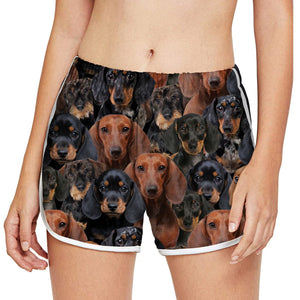 You Will Have A Bunch Of Dachshunds - Women Shorts V1