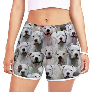 You Will Have A Bunch Of Dogo Argentinoes - Women Shorts V1