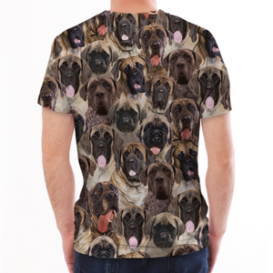 Unisex T-shirt-You Will Have A Bunch Of English Mastiffs - Tshirt V1